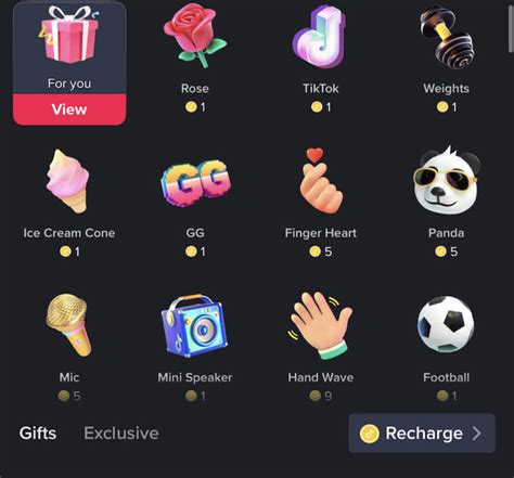 tik tok gift